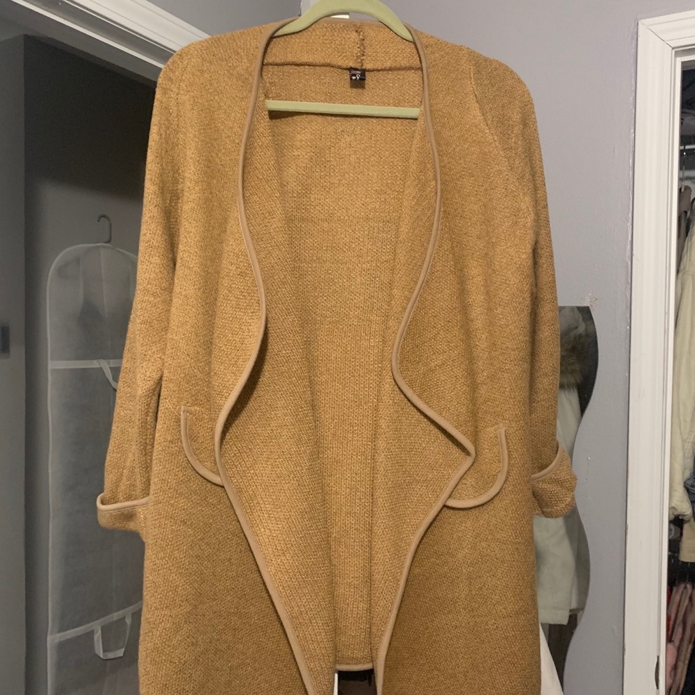 Mid length Warm Cardigan
